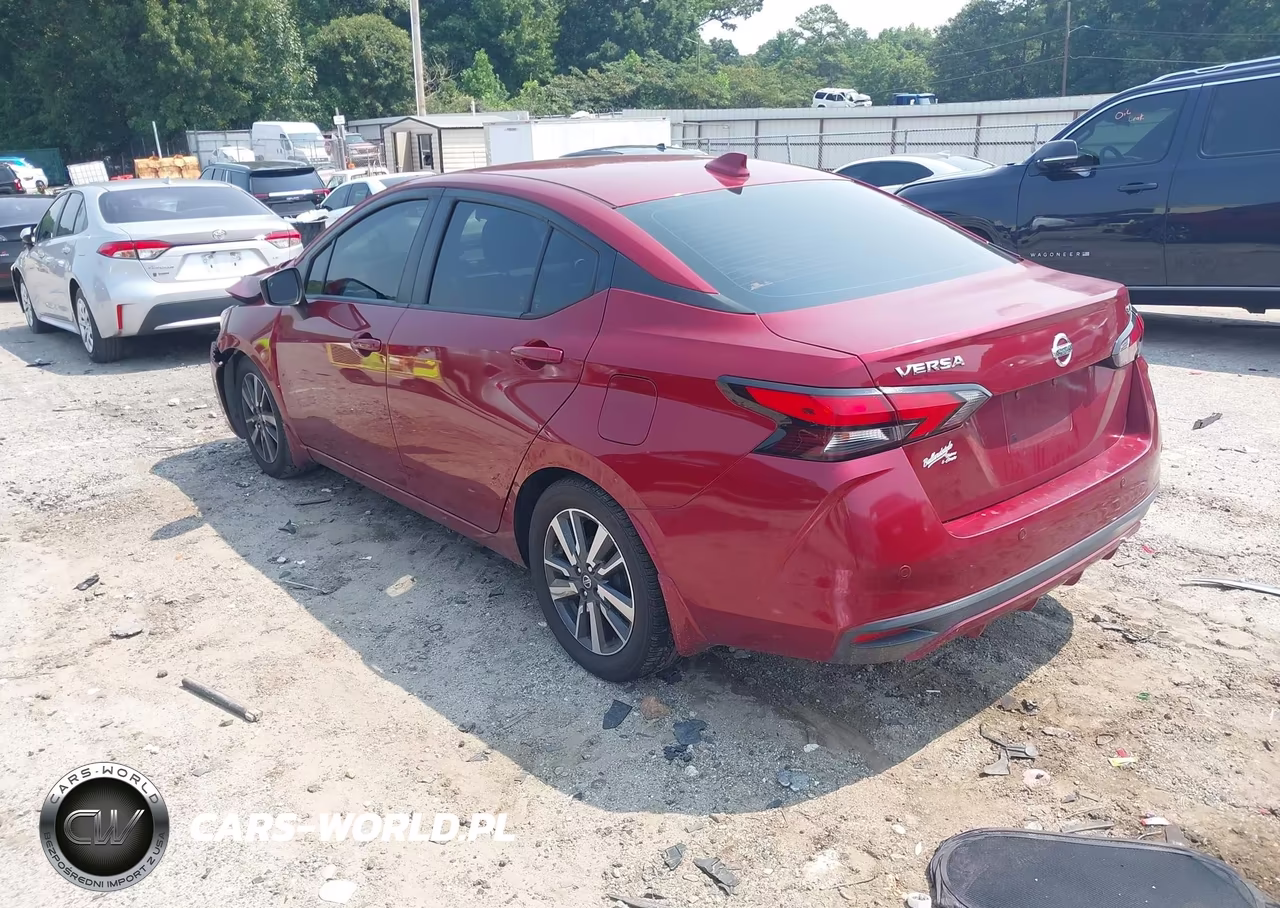 2020 Nissan Versa Sv Xtronic Cvt VIN:3N1CN8EV5LL900808 - 3
