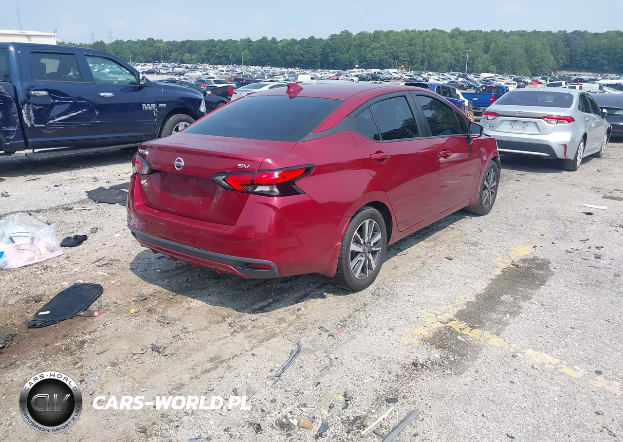 2020 Nissan Versa Sv Xtronic Cvt VIN:3N1CN8EV5LL900808 - 4