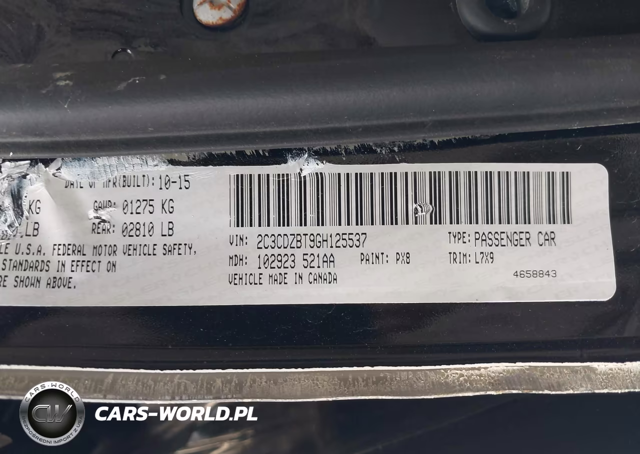 2016 Dodge Challenger R-T VIN:2C3CDZBT9GH125537 - 9