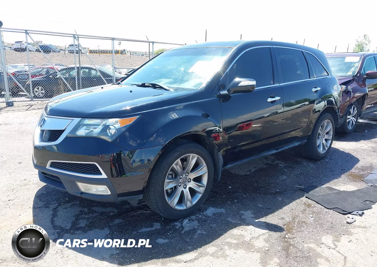 2011 Acura Mdx Advance Package VIN:2HNYD2H51BH537617 - 2