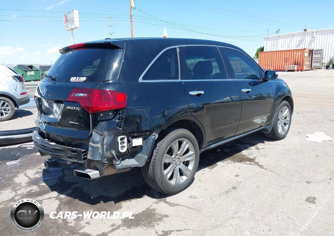 2011 Acura Mdx Advance Package VIN:2HNYD2H51BH537617 - 4