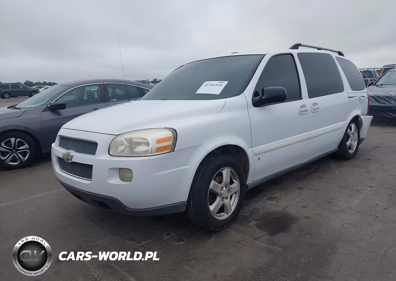 2007 Chevrolet Uplander Lt W-2Lt VIN:1GNDV33177D126326 - 2