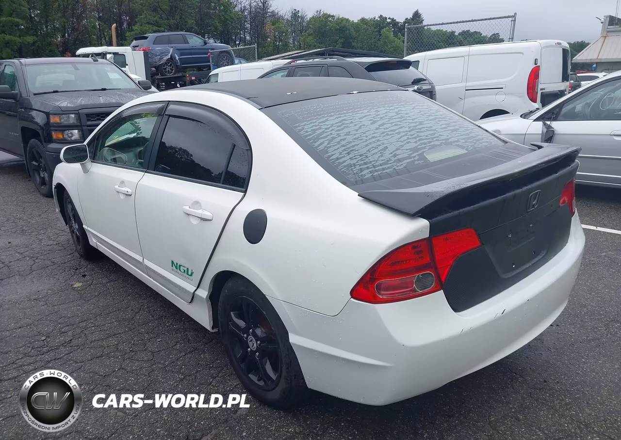 2007 Honda Civic Gx VIN:1HGFA46517L000889 - 3