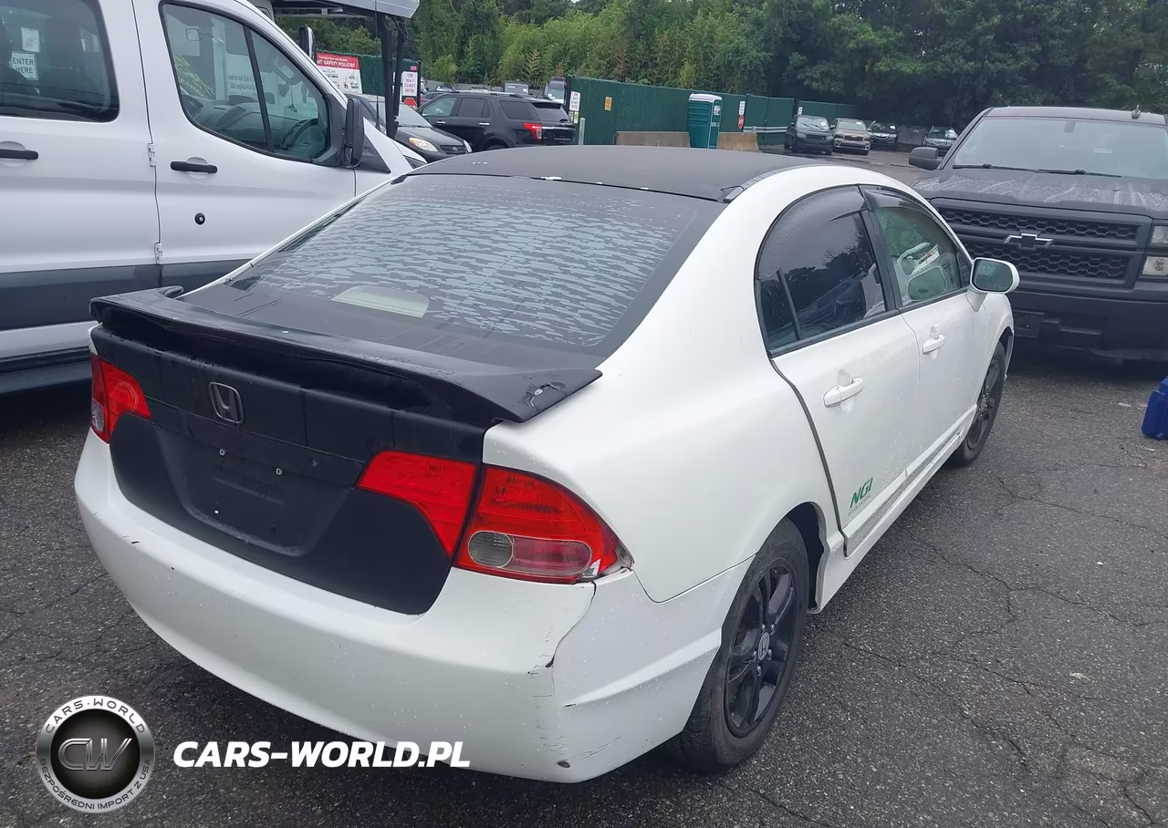 2007 Honda Civic Gx VIN:1HGFA46517L000889 - 4