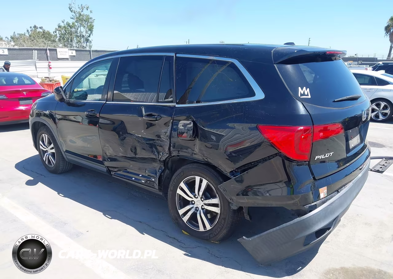 2018 Honda Pilot Ex-L VIN:5FNYF5H57JB001650 - 3