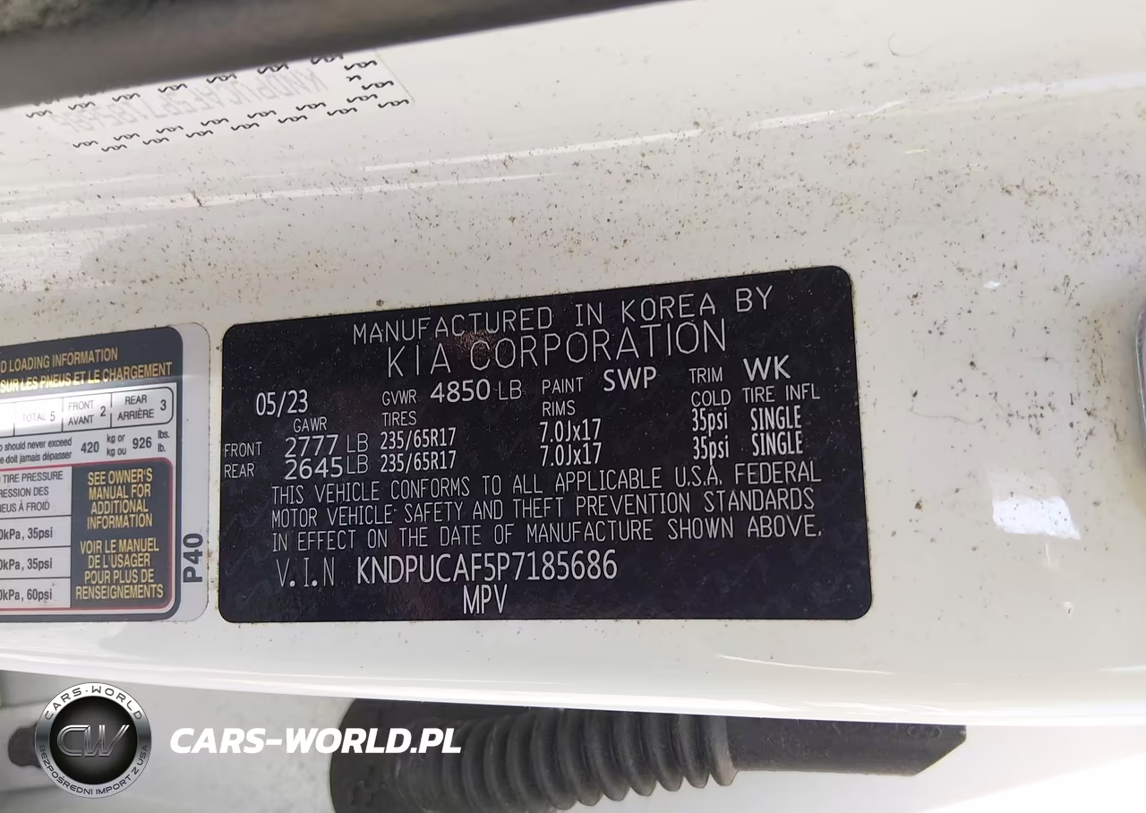 2023 Kia Sportage Lx VIN:KNDPUCAF5P7185686 - 9
