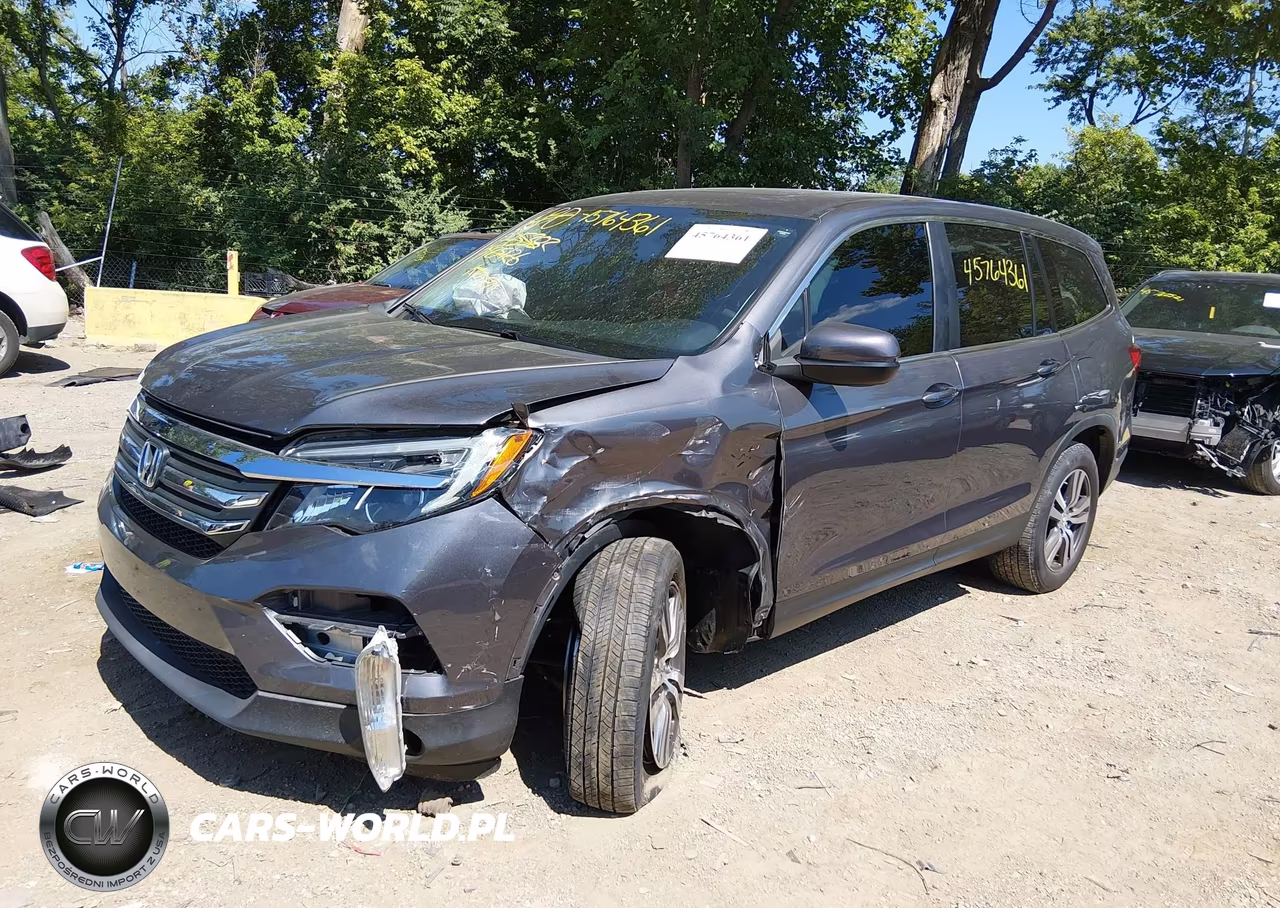 2016 Honda Pilot Ex-L VIN:5FNYF6H87GB045382 - 2