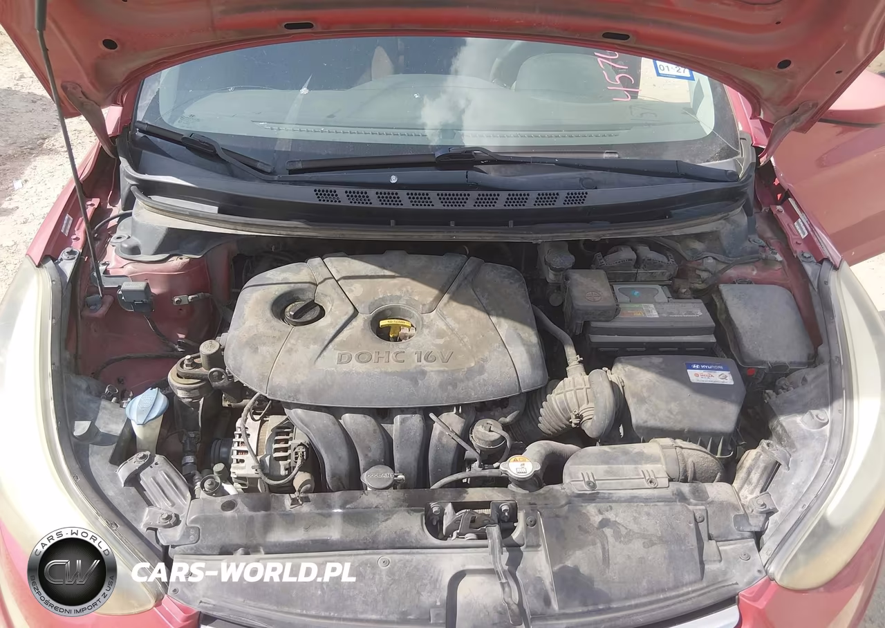 2014 Hyundai Elantra Se VIN:KMHDH4AE7EU060817 - 10