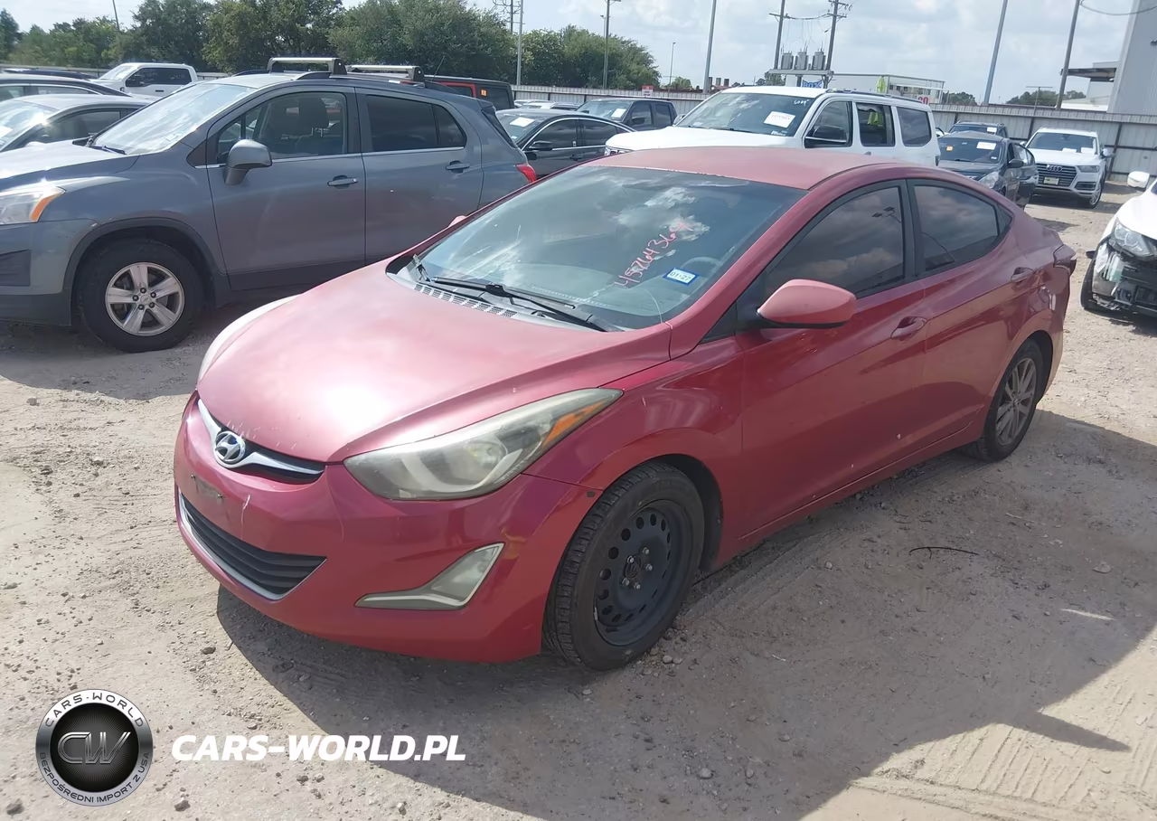 2014 Hyundai Elantra Se VIN:KMHDH4AE7EU060817 - 2