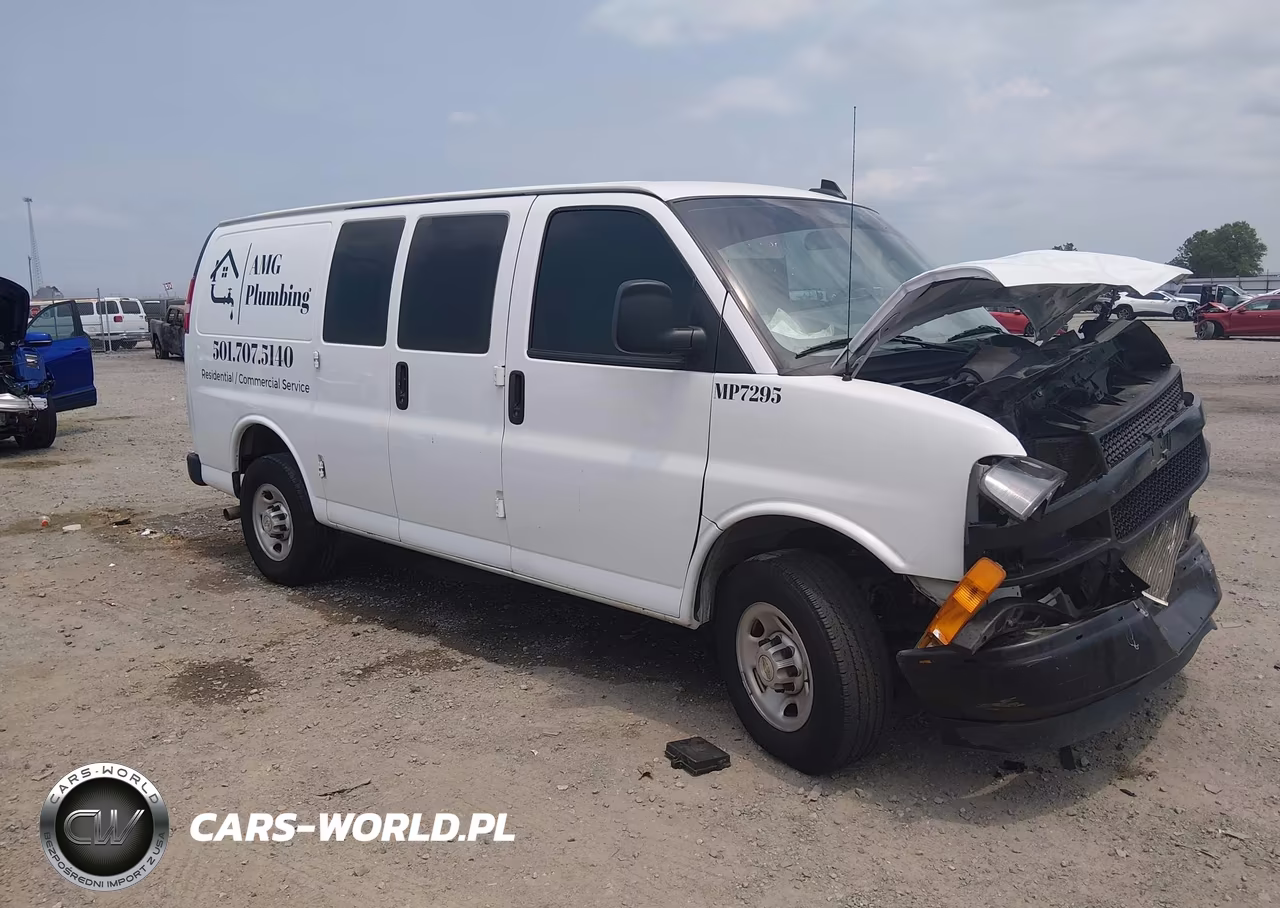 2024 Chevrolet Express Cargo Rwd 2500 Regular Wheelbase Wt VIN:1GCWGAFPXR1232211 - 1