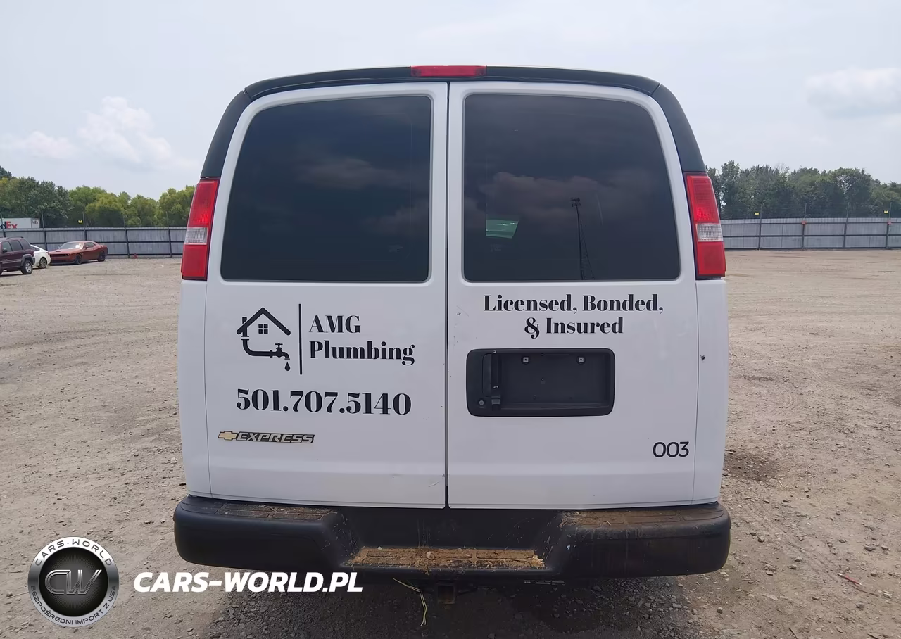 2024 Chevrolet Express Cargo Rwd 2500 Regular Wheelbase Wt VIN:1GCWGAFPXR1232211 - 17