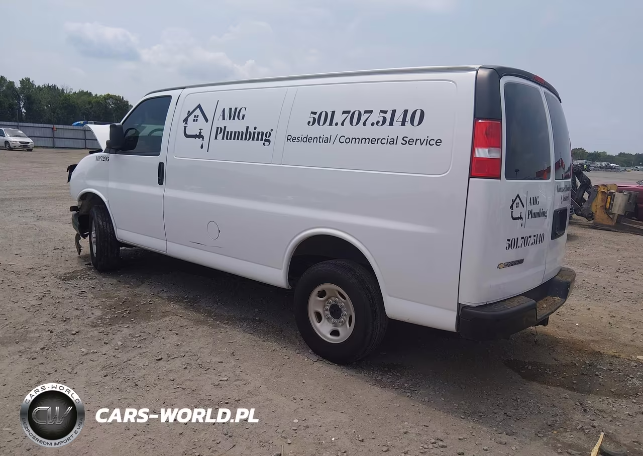 2024 Chevrolet Express Cargo Rwd 2500 Regular Wheelbase Wt VIN:1GCWGAFPXR1232211 - 3