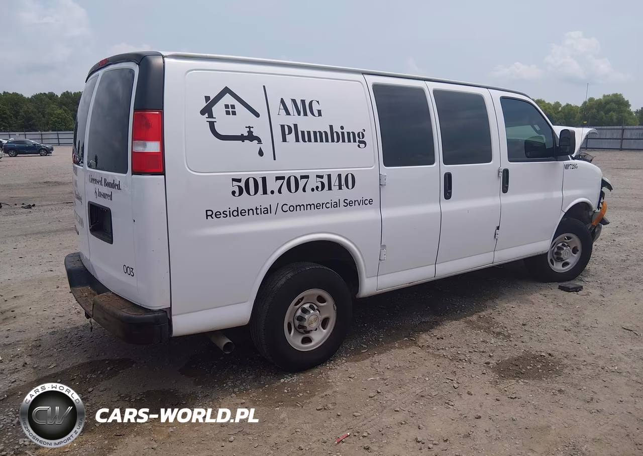 2024 Chevrolet Express Cargo Rwd 2500 Regular Wheelbase Wt VIN:1GCWGAFPXR1232211 - 4