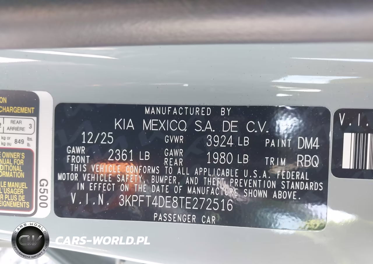 2026 Kia K4 Lxs VIN:3KPFT4DE8TE272516 - 9