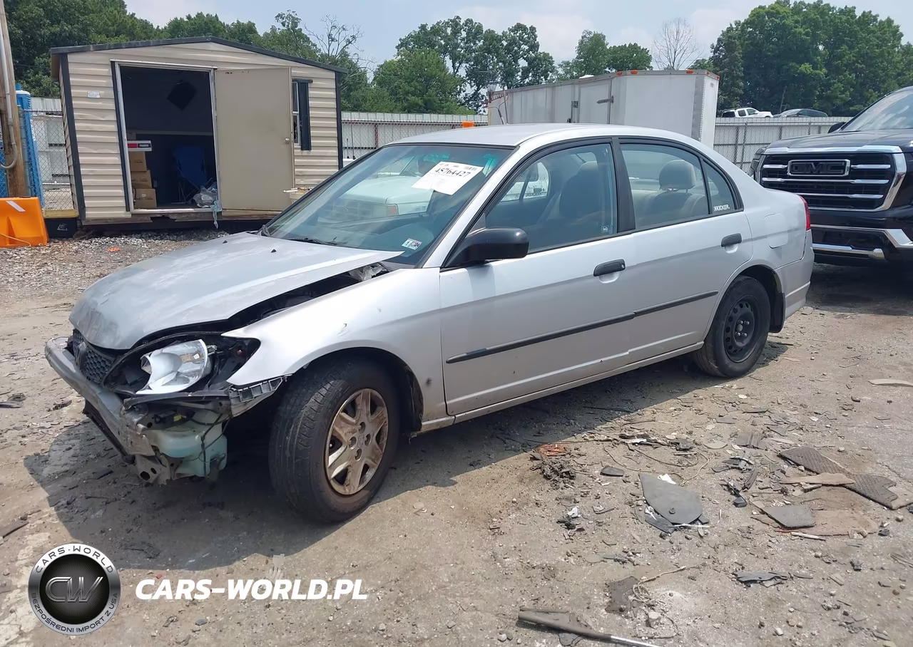 2005 Honda Civic Vp VIN:2HGES16485H555766 - 2