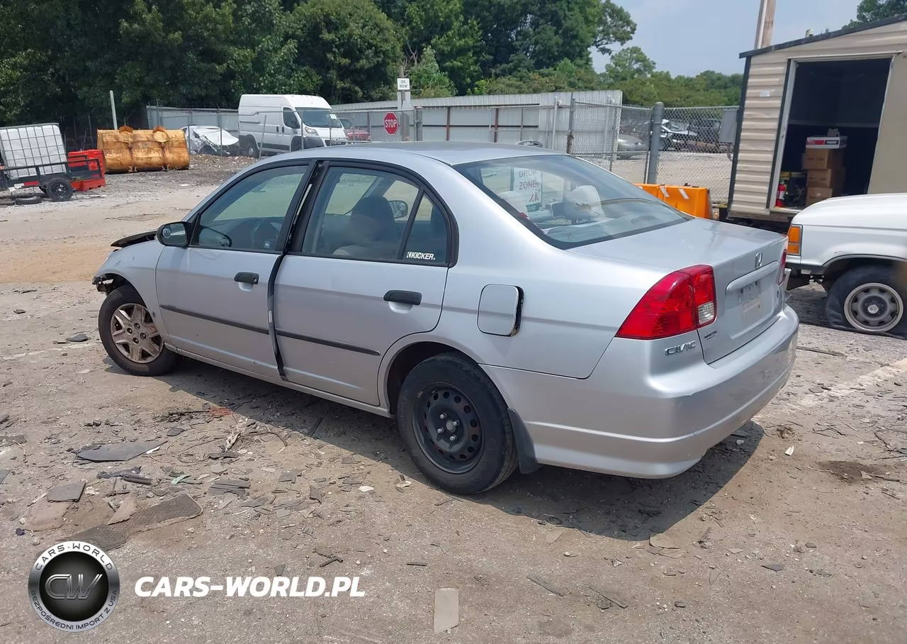 2005 Honda Civic Vp VIN:2HGES16485H555766 - 3