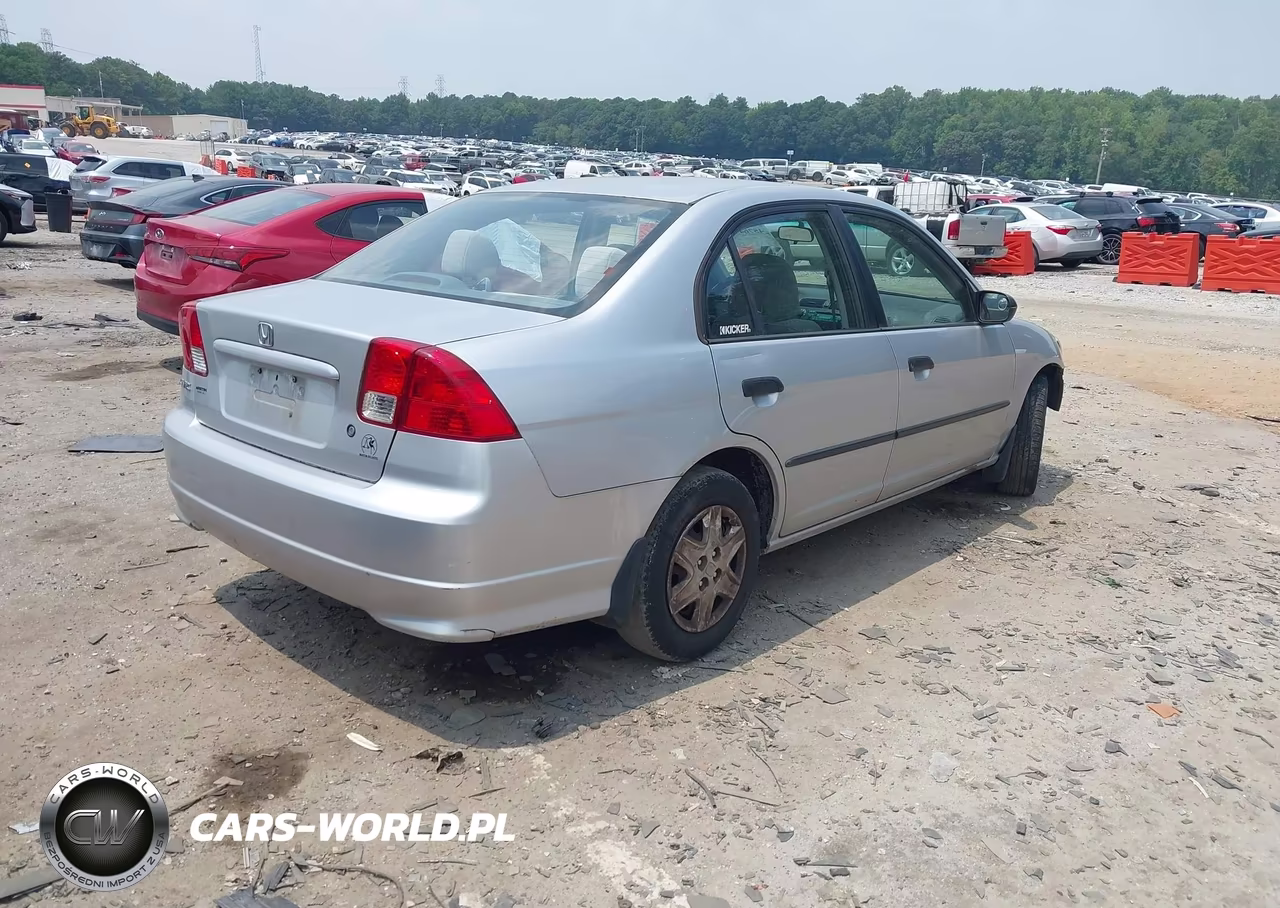 2005 Honda Civic Vp VIN:2HGES16485H555766 - 4