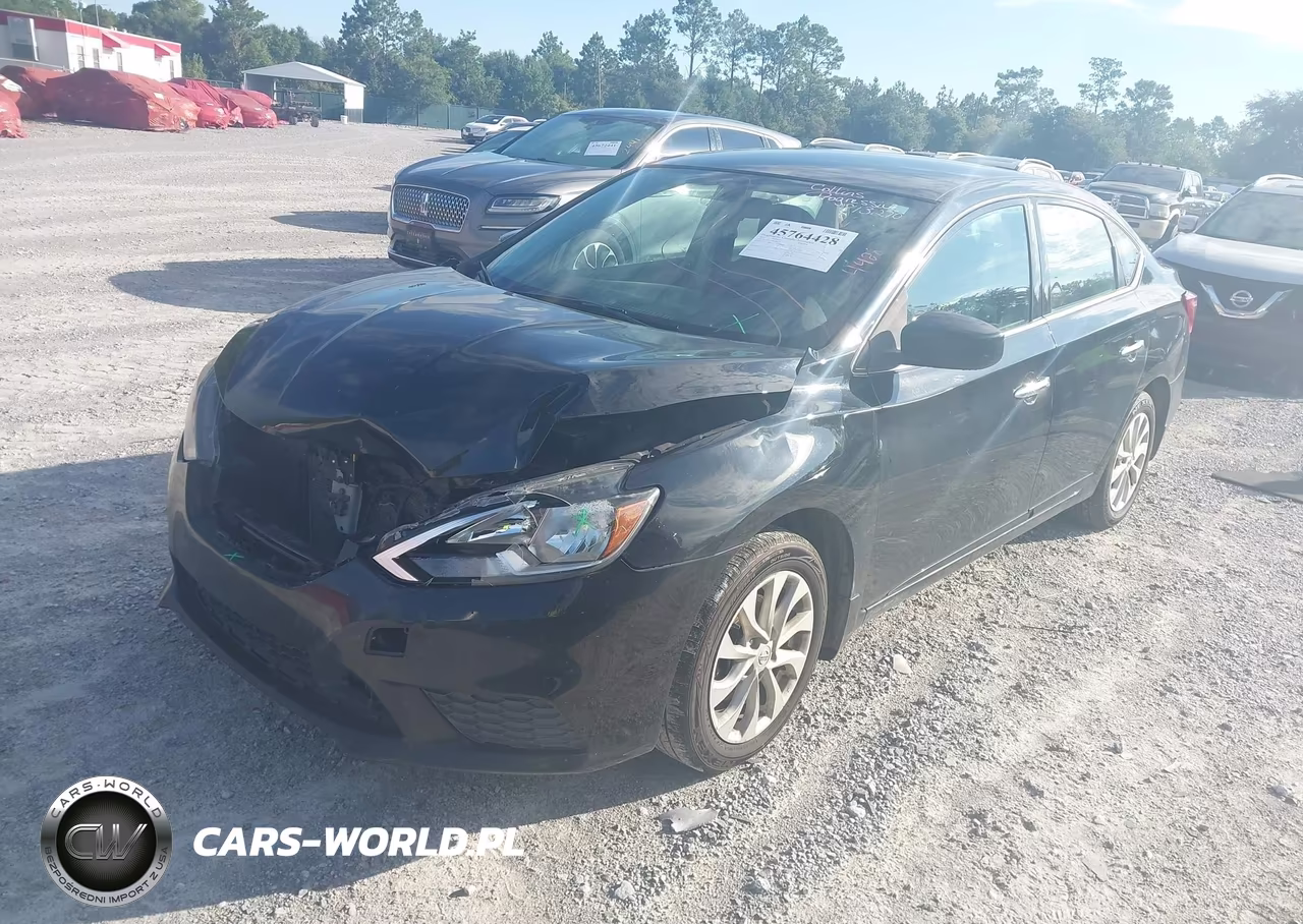 2019 Nissan Sentra Sv VIN:3N1AB7AP9KY446548 - 2