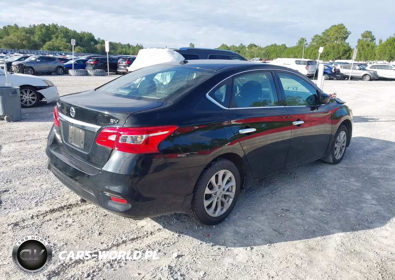 2019 Nissan Sentra Sv VIN:3N1AB7AP9KY446548 - 4