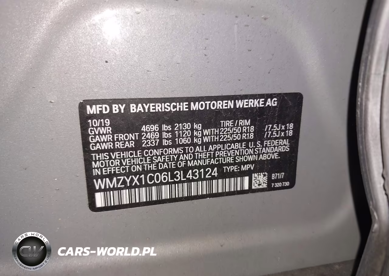 2020 Mini Countryman Cooper S VIN:WMZYX1C06L3L43124 - 9