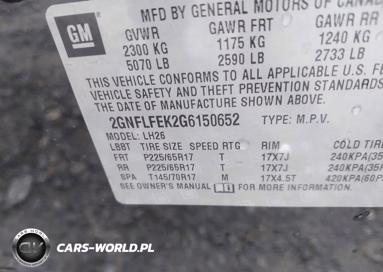 2016 Chevrolet Equinox Lt VIN:2GNFLFEK2G6150652 - 9