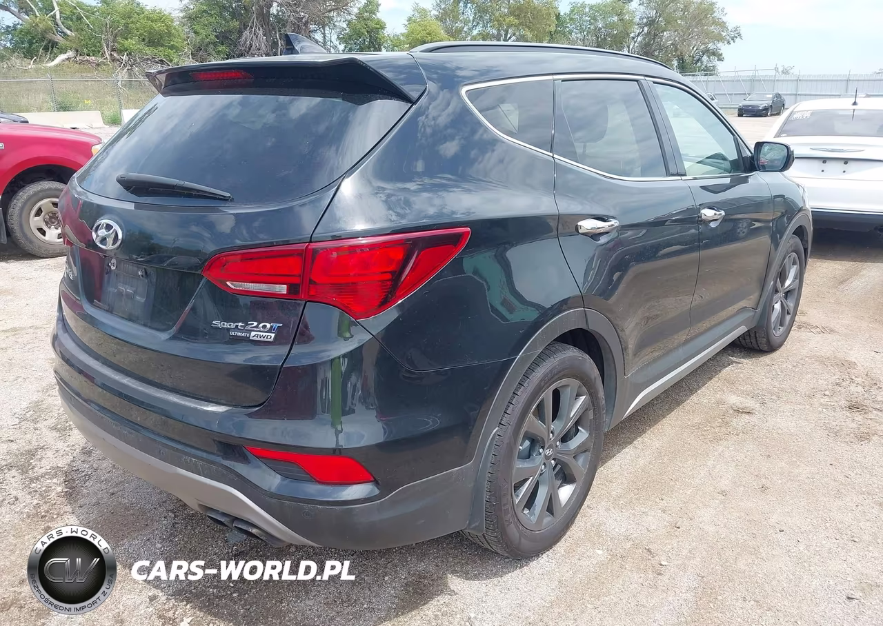 2017 Hyundai Santa Fe Sport 2.0T Ultimate VIN:5XYZWDLAXHG464128 - 4