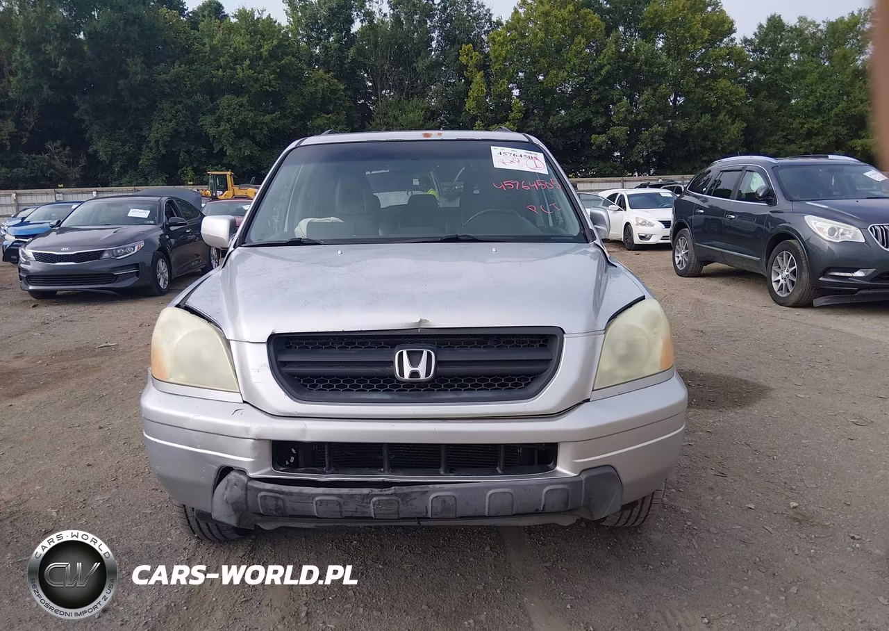 2005 Honda Pilot Ex-L VIN:5FNYF18505B063860 - 12