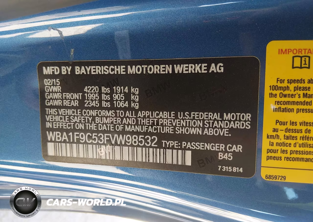 2015 BMW 228I VIN:WBA1F9C53FVW98532 - 9