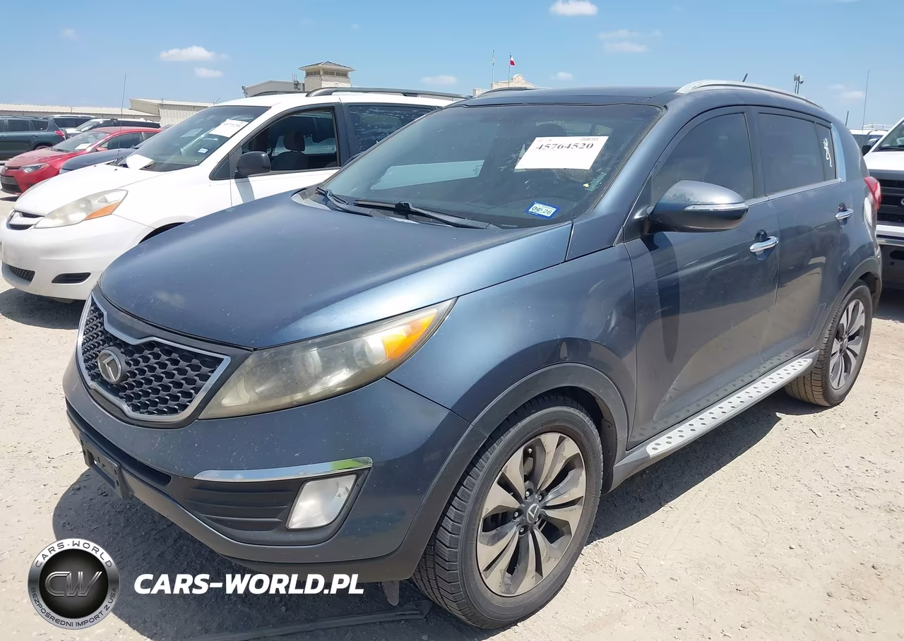 2013 Kia Sportage Sx VIN:KNDPC3A61D7426562 - 2