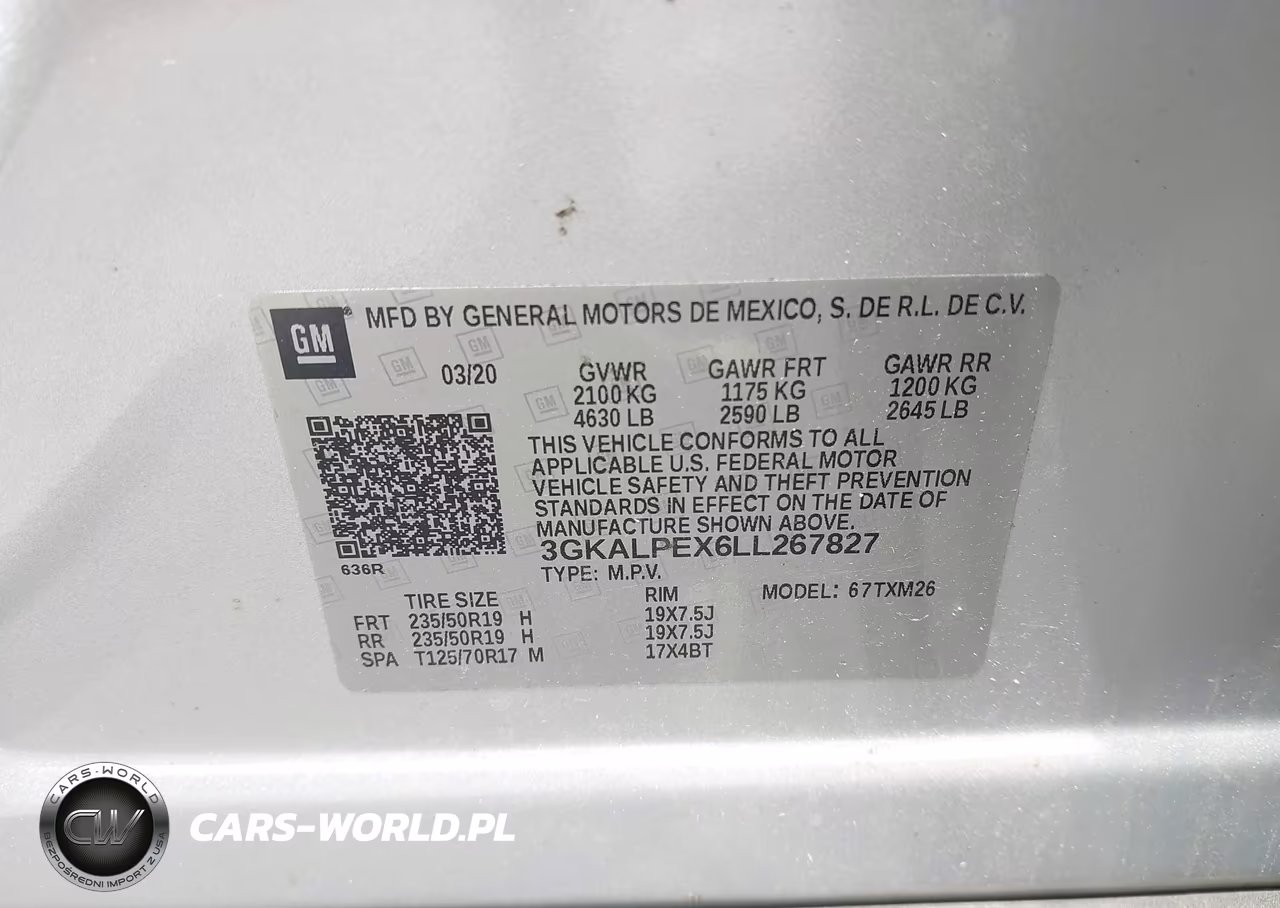 2020 GMC Terrain Fwd Slt VIN:3GKALPEX6LL267827 - 9