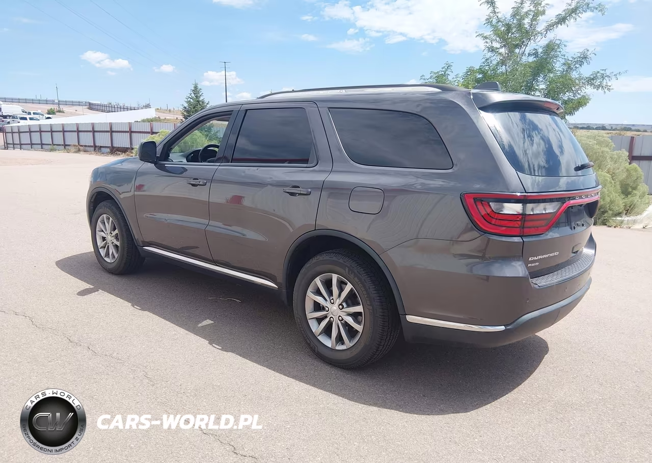 2017 Dodge Durango Sxt Awd VIN:1C4RDJAG3HC878657 - 3
