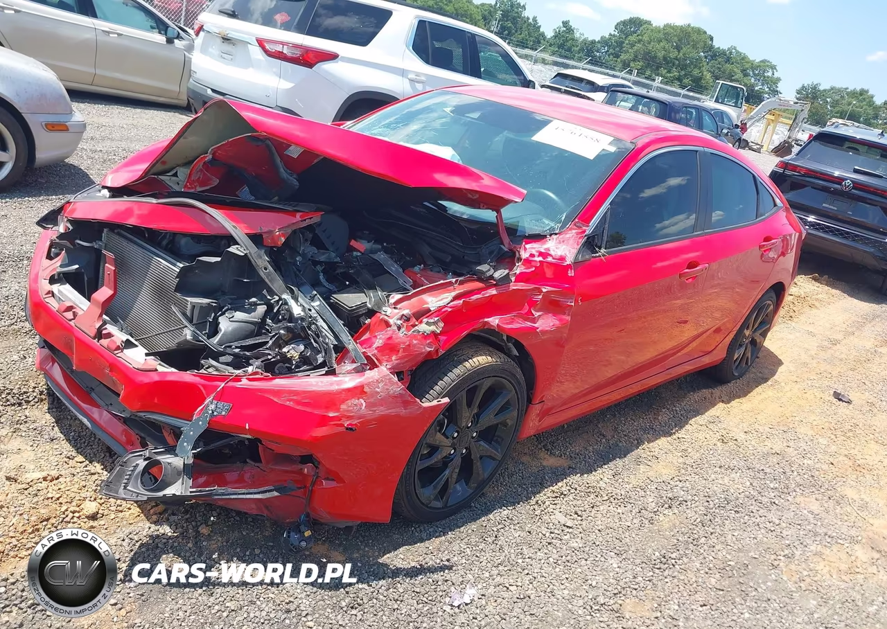 2021 Honda Civic Sport VIN:2HGFC2F82MH508905 - 2