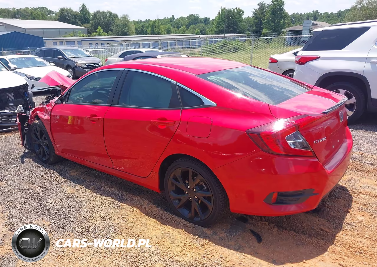 2021 Honda Civic Sport VIN:2HGFC2F82MH508905 - 3