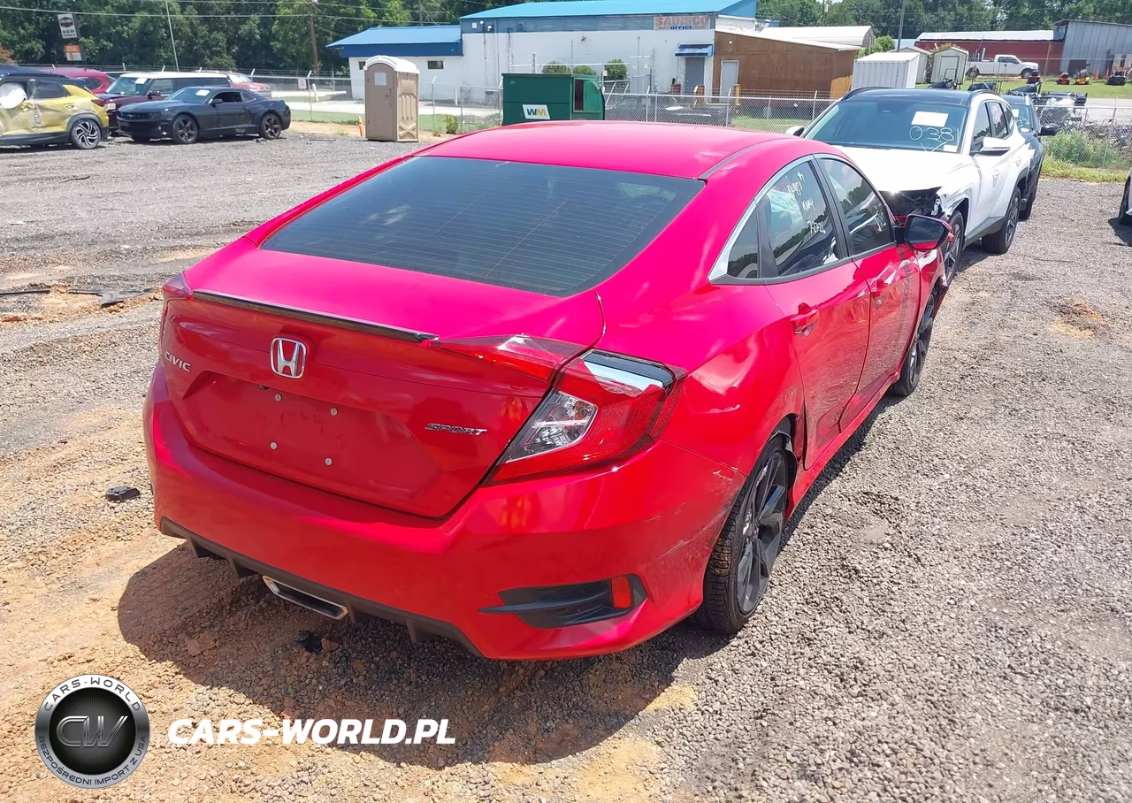 2021 Honda Civic Sport VIN:2HGFC2F82MH508905 - 4