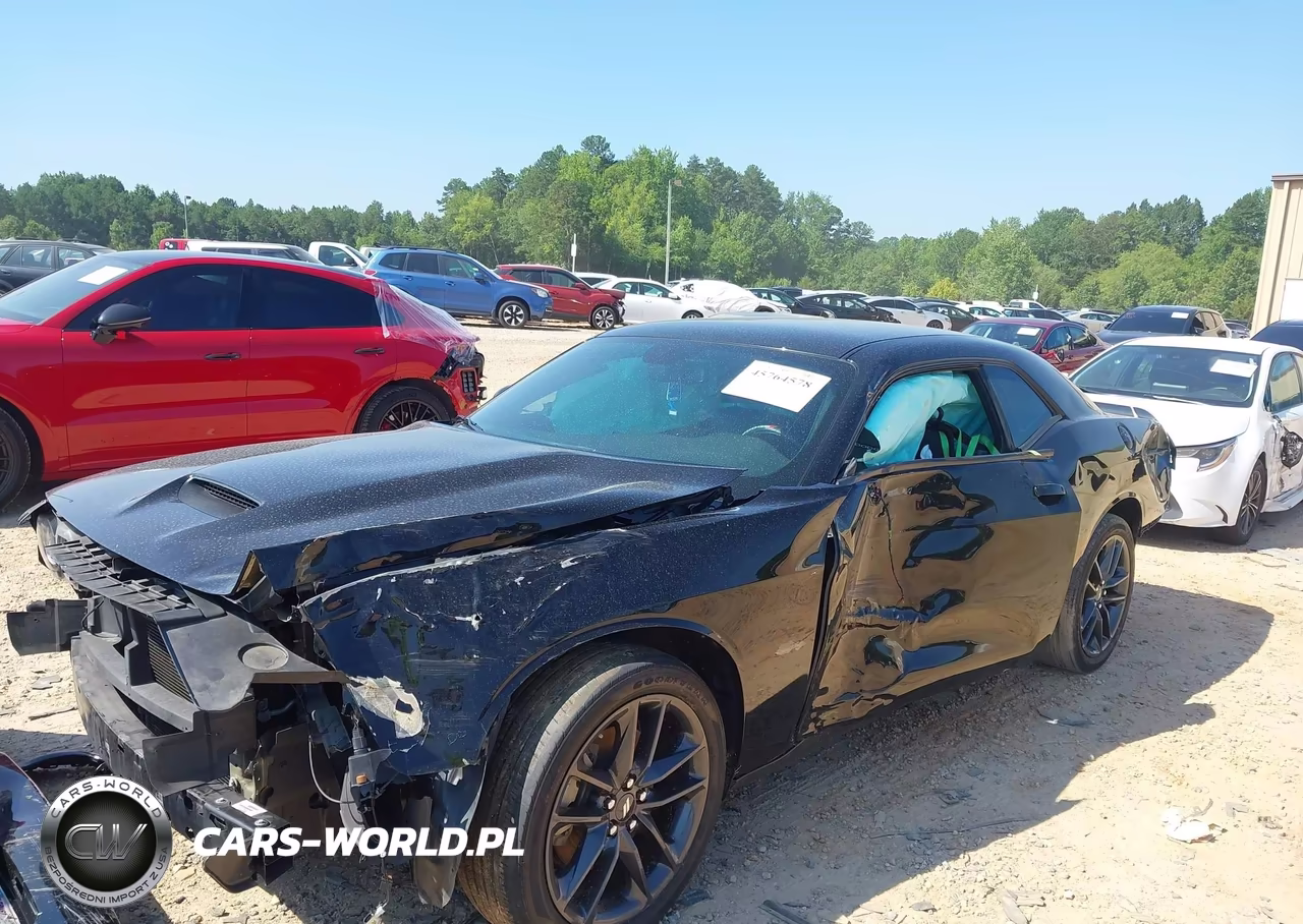 2022 Dodge Challenger Gt Awd VIN:2C3CDZKG4NH227392 - 2