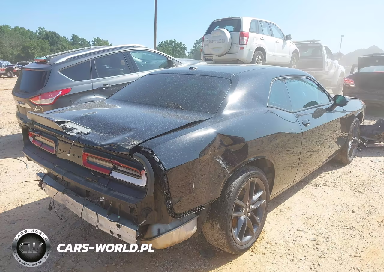 2022 Dodge Challenger Gt Awd VIN:2C3CDZKG4NH227392 - 4