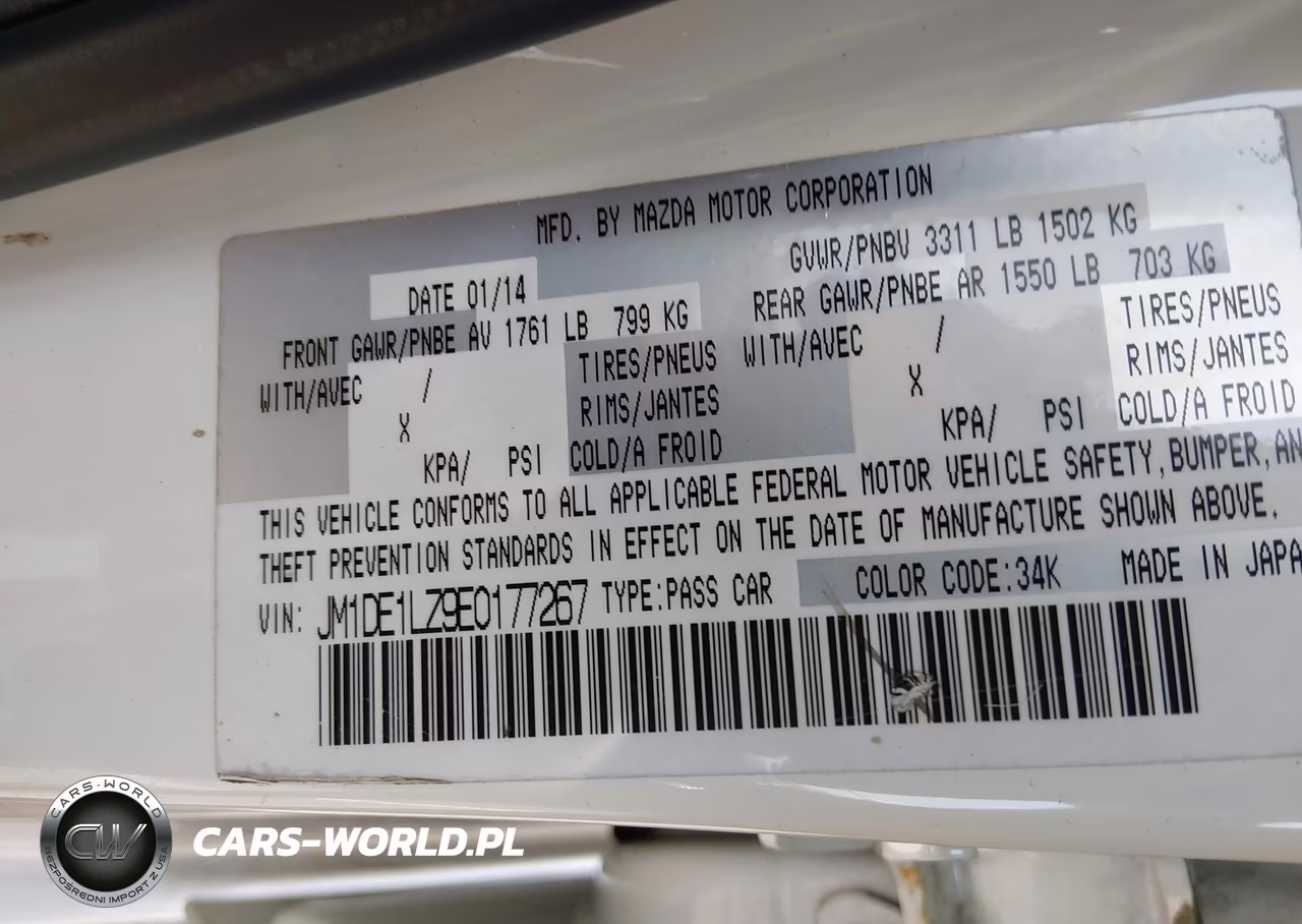 2014 Mazda Mazda2 Touring VIN:JM1DE1LZ9E0177267 - 9