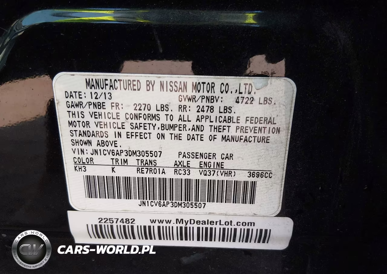 2013 Infiniti G37 Journey VIN:JN1CV6AP3DM305507 - 9
