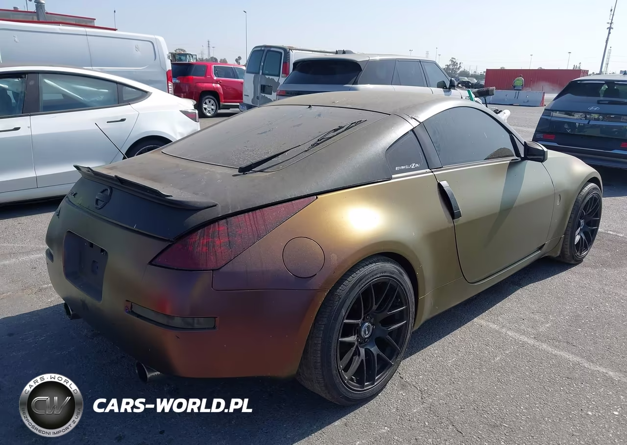 2004 Nissan 350Z Enthusiast VIN:JN1AZ34D54M101917 - 4