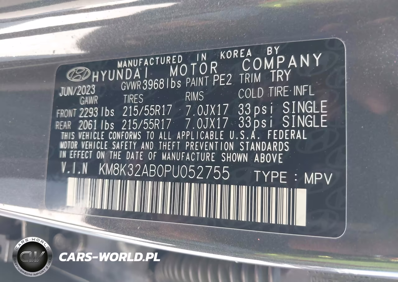 2023 Hyundai Kona Sel VIN:KM8K32AB0PU052755 - 9