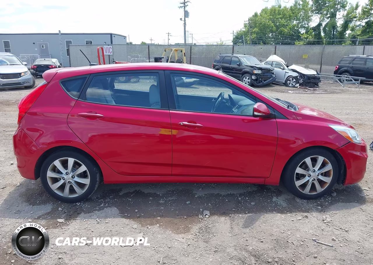 2014 Hyundai Accent Se VIN:KMHCU5AE9EU142481 - 14