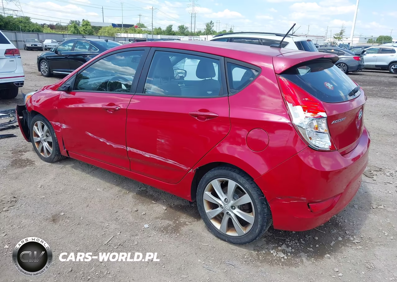2014 Hyundai Accent Se VIN:KMHCU5AE9EU142481 - 3