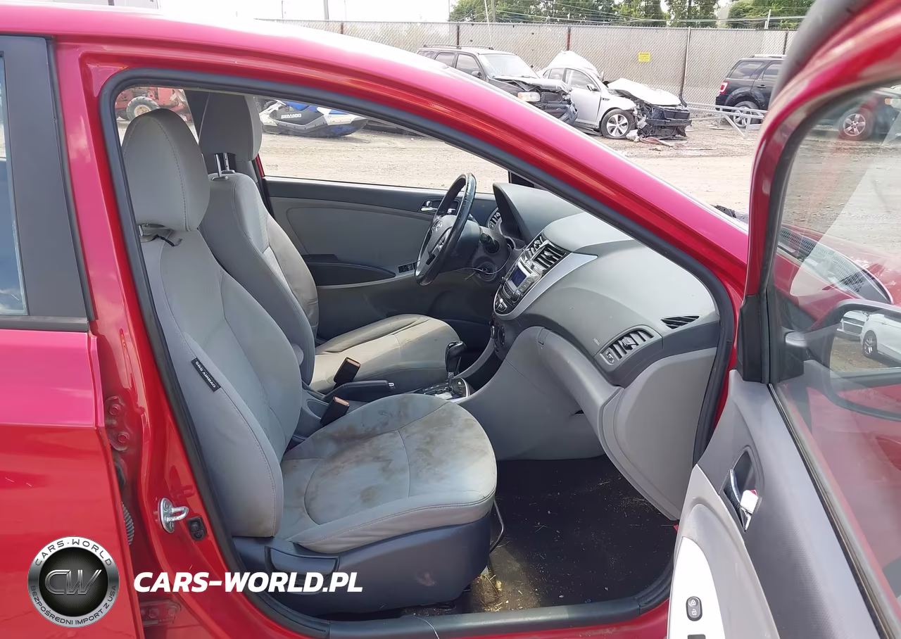 2014 Hyundai Accent Se VIN:KMHCU5AE9EU142481 - 5