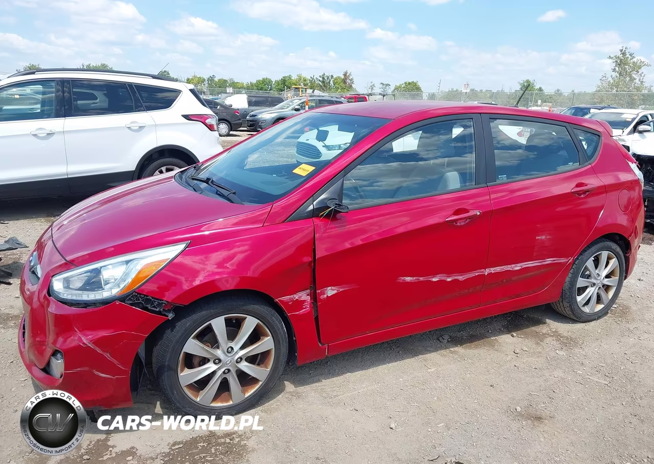 2014 Hyundai Accent Se VIN:KMHCU5AE9EU142481 - 6