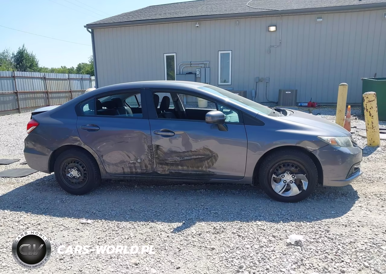 2014 Honda Civic Lx VIN:2HGFB2F50EH557062 - 13