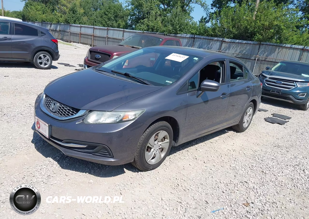2014 Honda Civic Lx VIN:2HGFB2F50EH557062 - 2