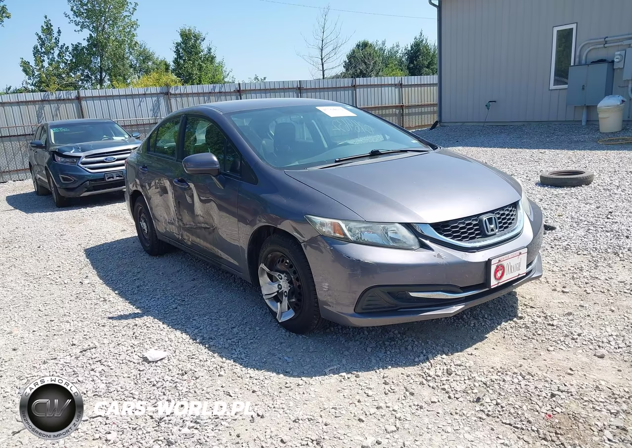 2014 Honda Civic Lx VIN:2HGFB2F50EH557062 - 6