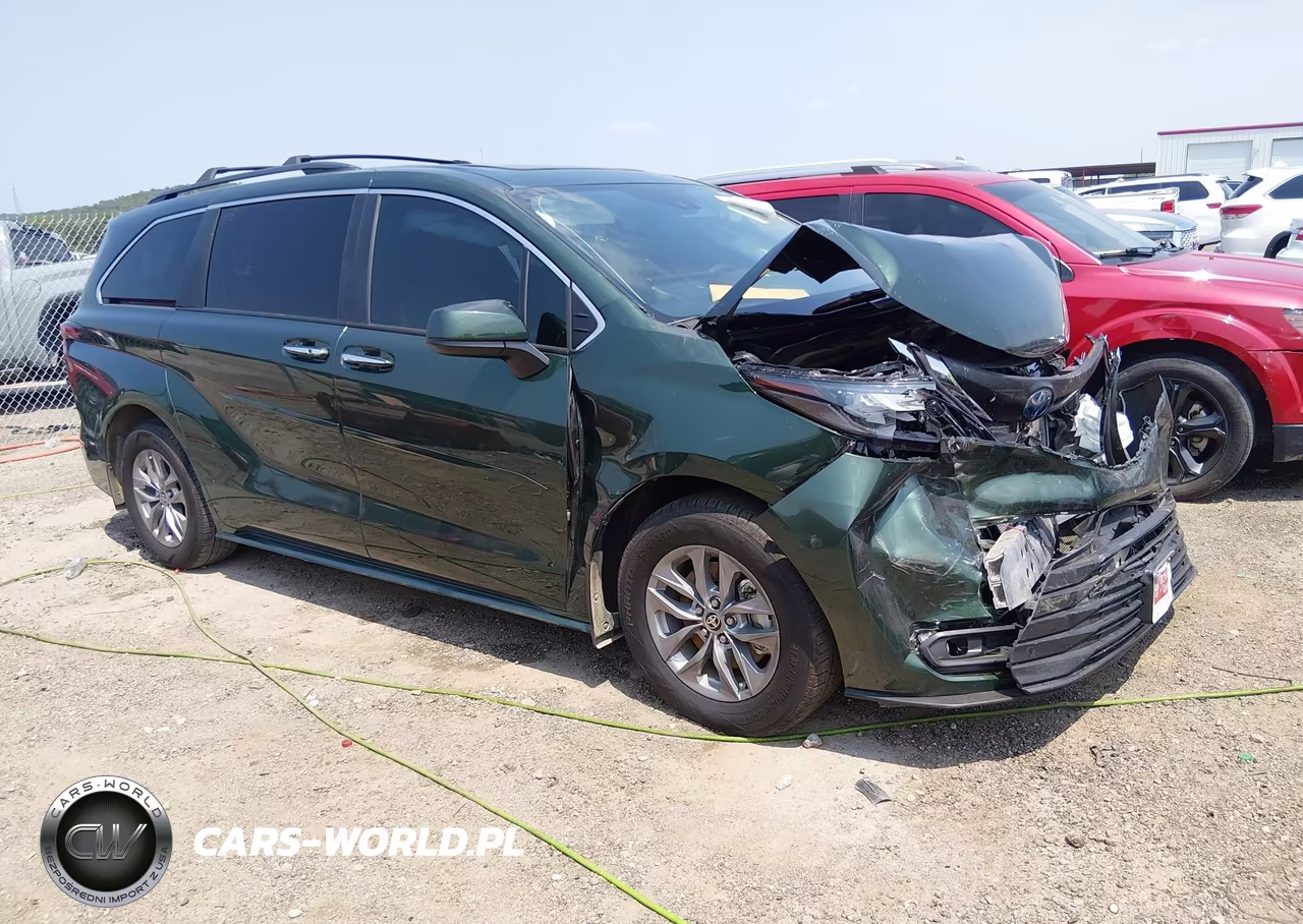 2025 Toyota Sienna Xle VIN:5TDYRKECXSS280601 - 1