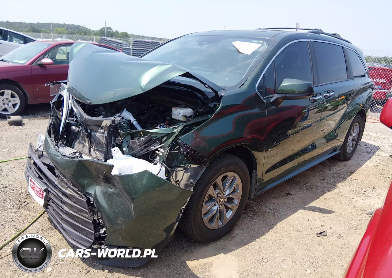 2025 Toyota Sienna Xle VIN:5TDYRKECXSS280601 - 2