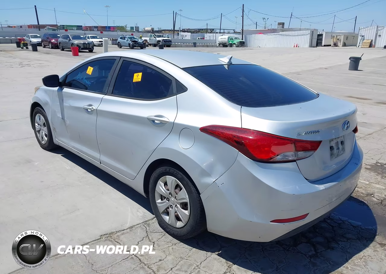 2016 Hyundai Elantra Se VIN:KMHDH4AEXGU475309 - 3